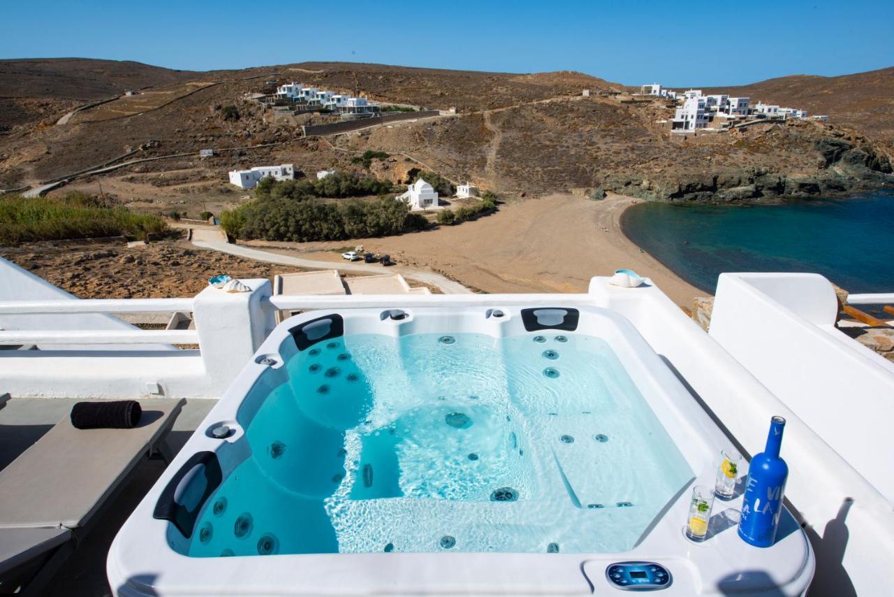 Villa Merhia Seaview Oasis With Pool & Hot Tub Buitenkant foto