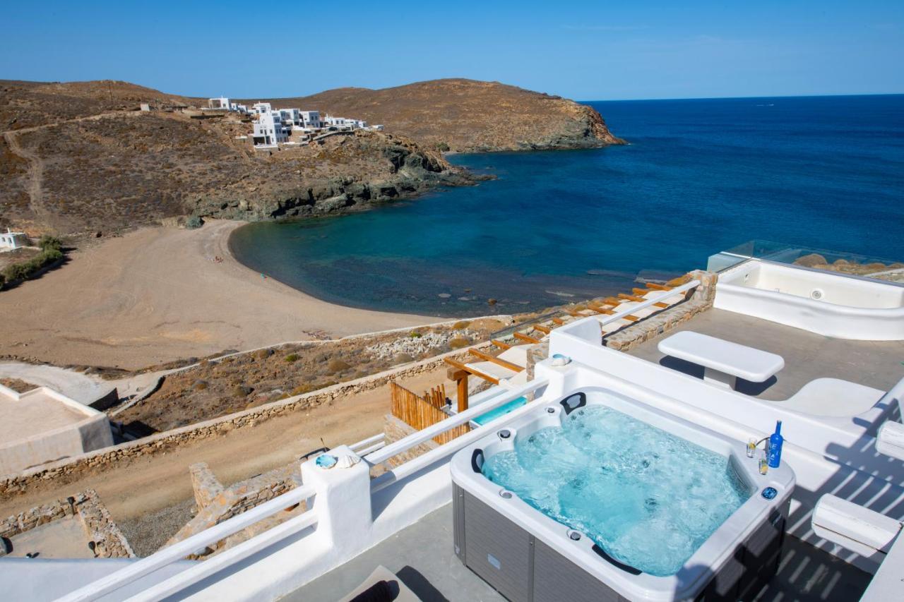 Villa Merhia Seaview Oasis With Pool & Hot Tub Buitenkant foto
