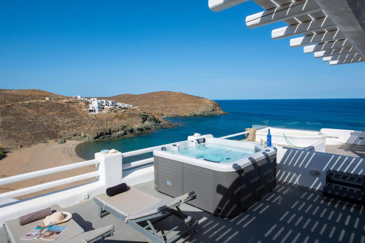 Villa Merhia Seaview Oasis With Pool & Hot Tub Buitenkant foto