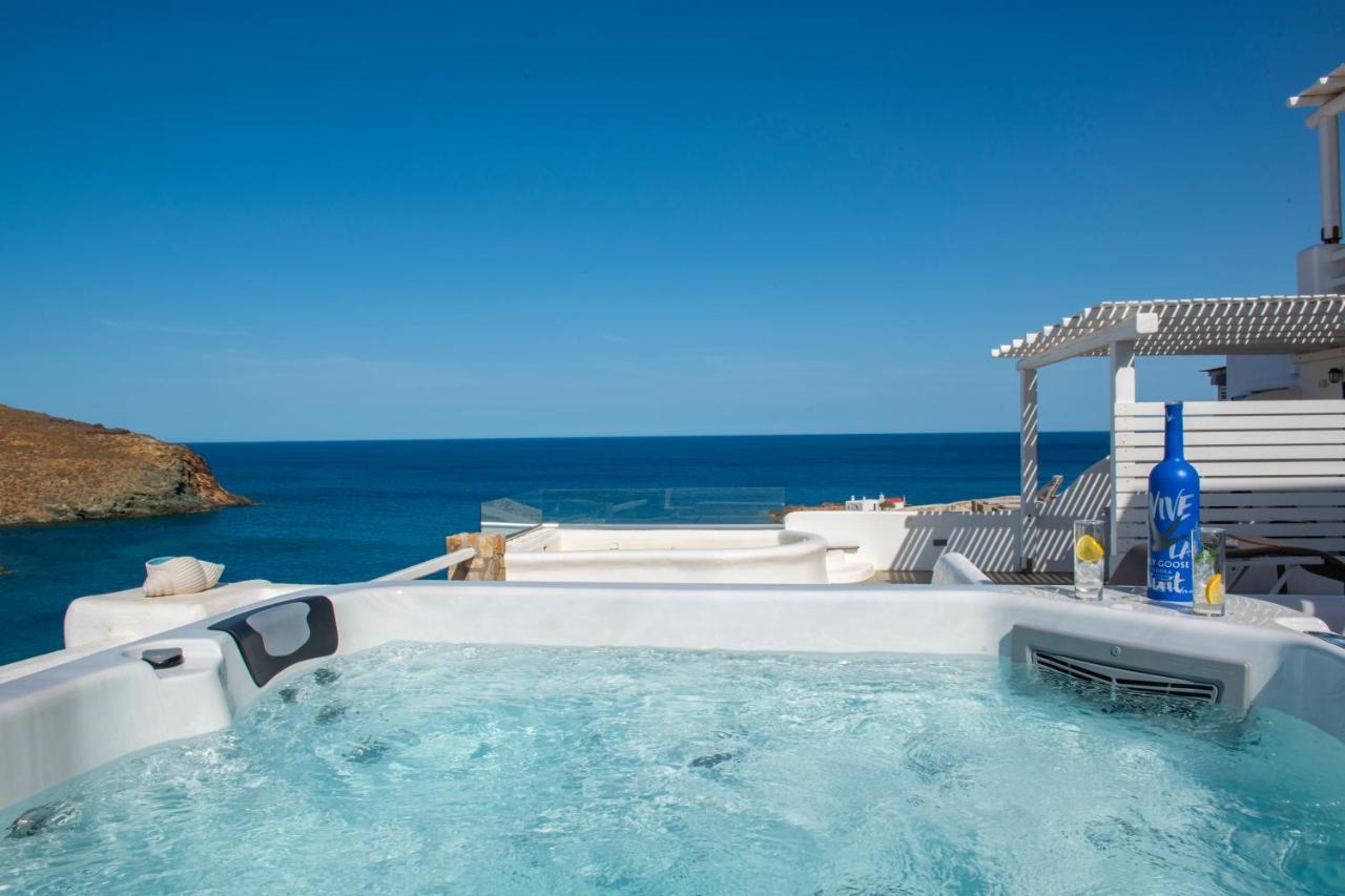 Villa Merhia Seaview Oasis With Pool & Hot Tub Buitenkant foto