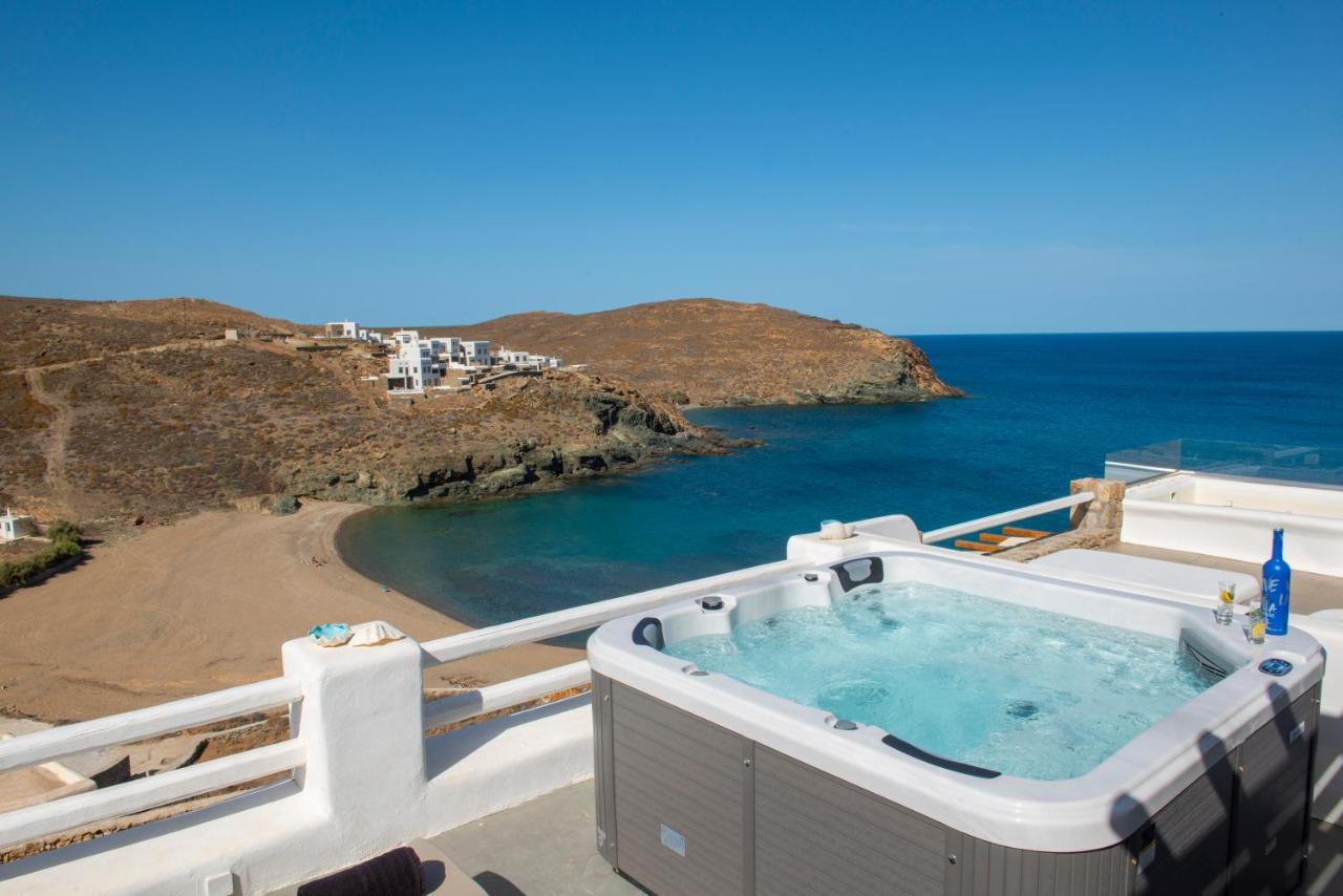 Villa Merhia Seaview Oasis With Pool & Hot Tub Buitenkant foto