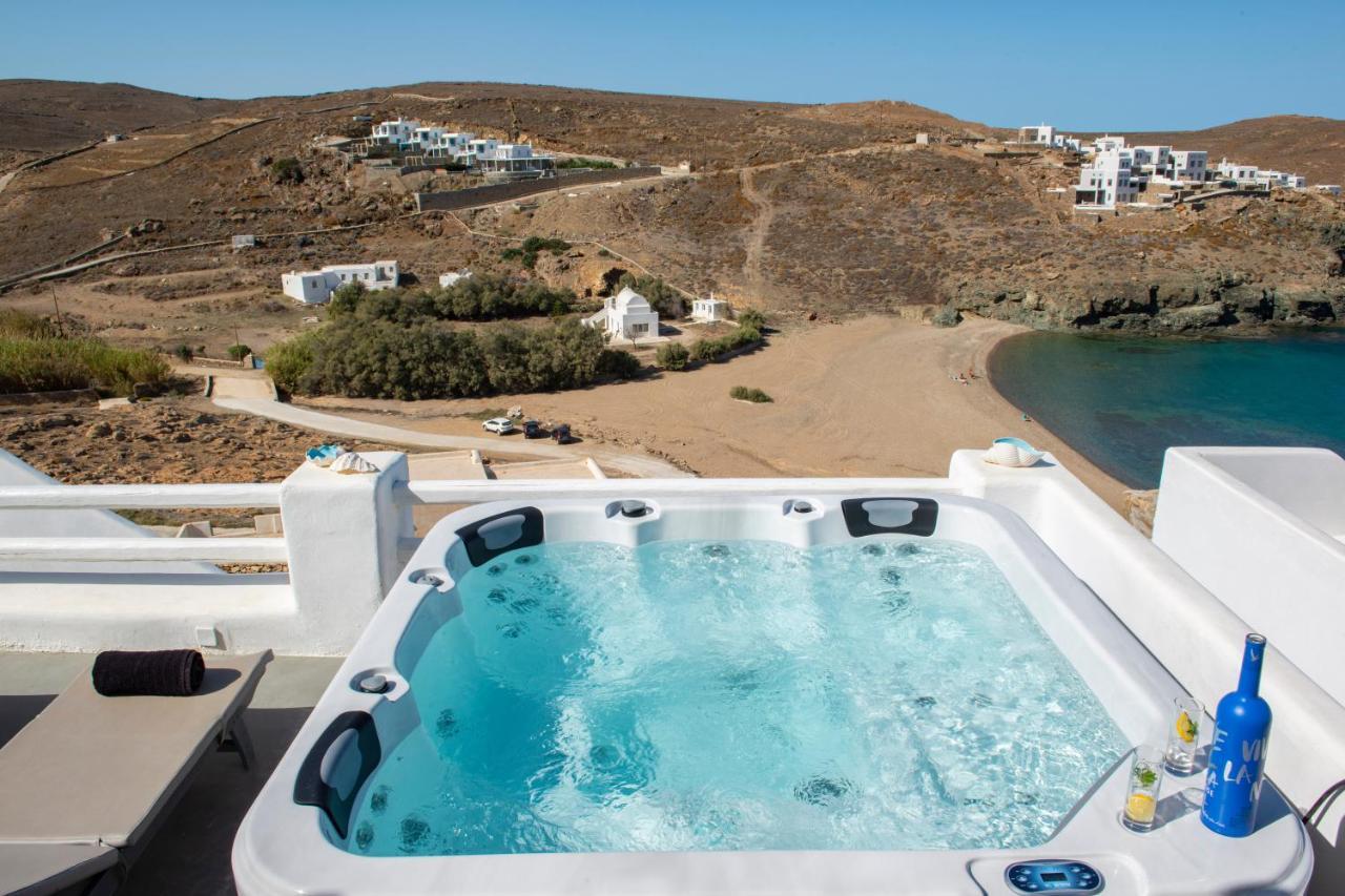 Villa Merhia Seaview Oasis With Pool & Hot Tub Buitenkant foto